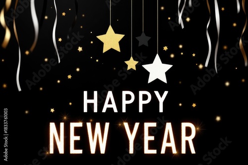 Happy new year celebration