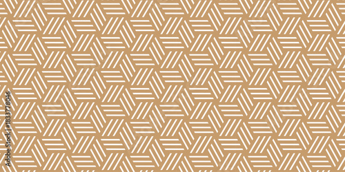 seamless pattern with triangles art fabric vintage retro square textile design.