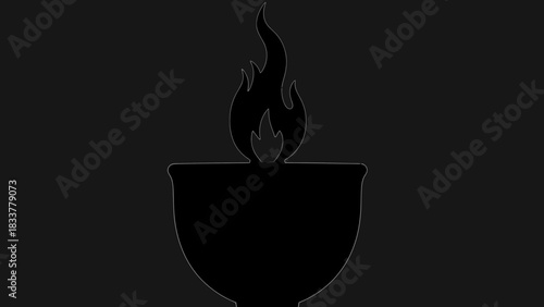cup of coffee with smoke