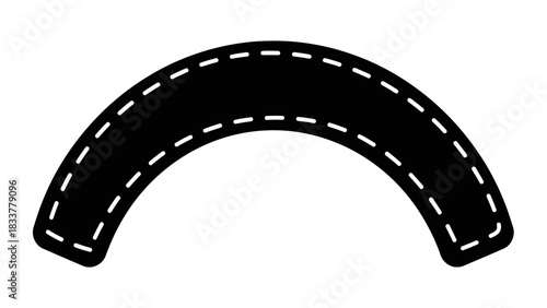 film strip isolated on white