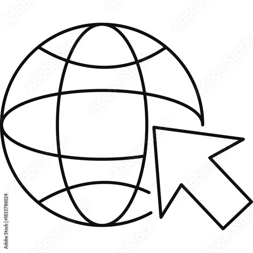 Networking Icon Illustration