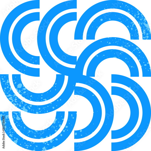 Textured Brutalist Element 