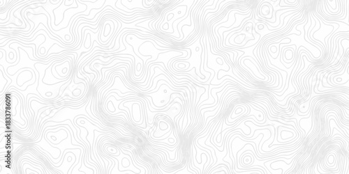 Abstract minimal pattern discovery vector topo map creative discovery White wave grid stripe line map topography. vector geographic contour mounted map background.	