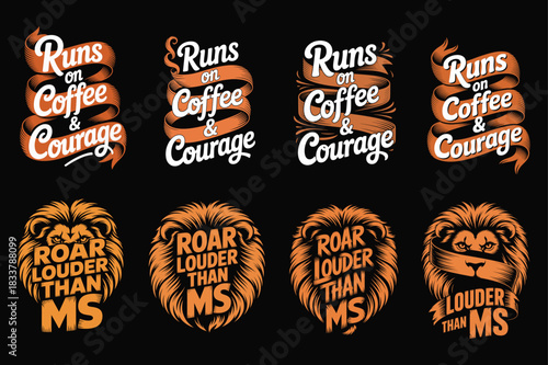 Four variations of " Runs on Coffee