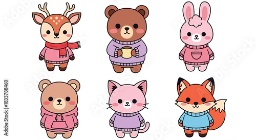 Abstract whisk design with smooth curves and geometric shapes