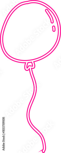 Neon Gradient Balloons