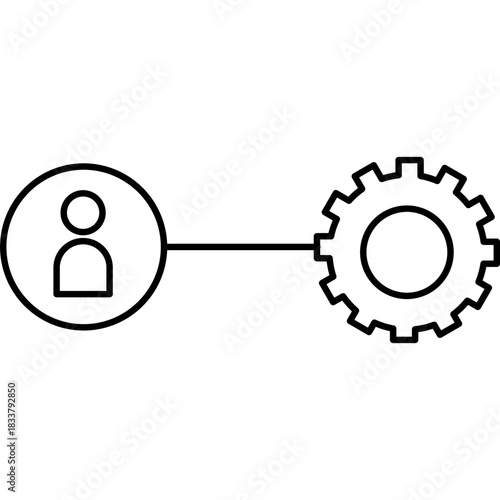 Networking Icon Illustration