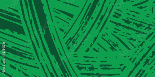 farm green banner, organic abstract background with fields. wavy green lines, natural organic products. ecology background. striped farmer green Pattern