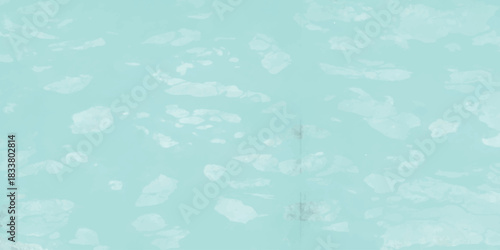 Light aqua blue subtle abstract texture background design element isolated on white background