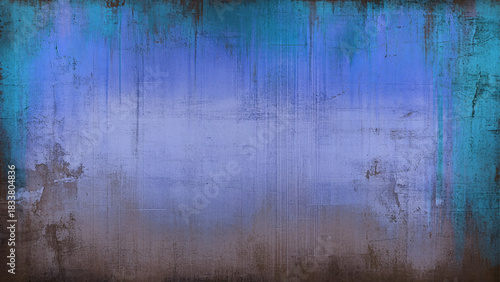 Empty colorful old polished cement concrete wall in sunlight for modern, luxury product background