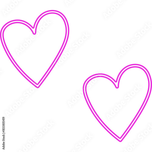 Handdraw Neon Decoration