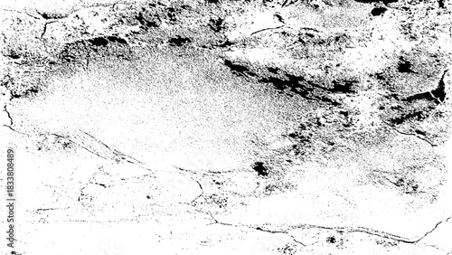 Abstract texture of grunge white and black scratches and cracks distressed dust wall  Overlays line sketch vintage stamp texture with effect grunge.