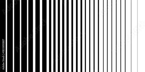 abstract black thin to thick line pattern can be used background.