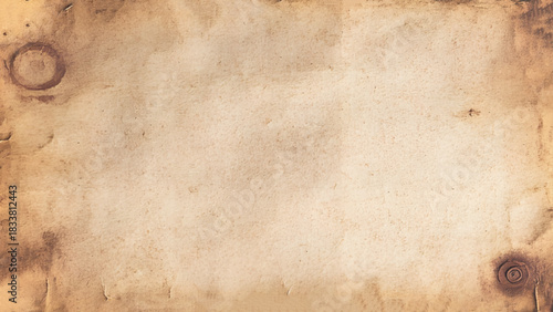 Old vintage crumpled Paper texture