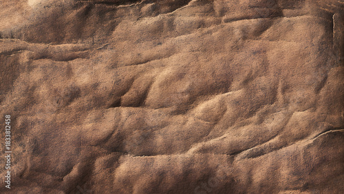 Old vintage crumpled Paper texture