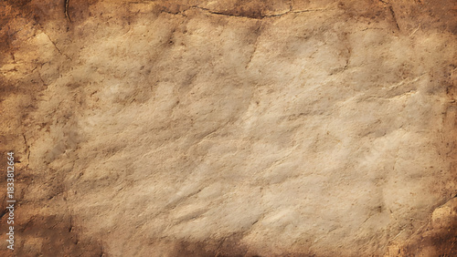 brown empty old vintage paper background. Paper texture. 