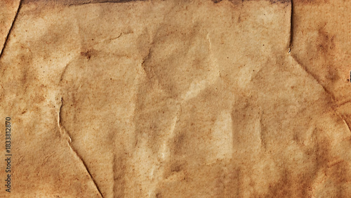 Close up on grunge vintage old paper background. 