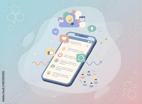 Social Media Marketing Concept