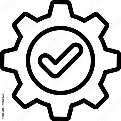 Optimization Line Icon