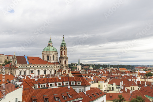 Wallpaper Mural Vrtba Garden (Vrtbovska zahrada), historic architecture and rooftops Torontodigital.ca