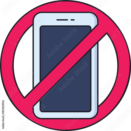 No Phone Sticker