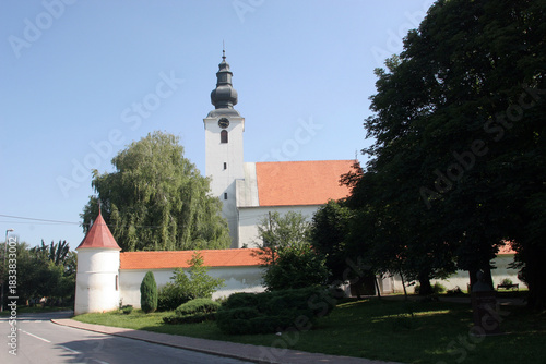 Parish Church of Our Lady of Snows in Kutina, Croatia