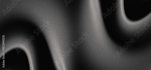 Schilderij op canvas dark monochrome abstract background with noise aesthetic and texture illustratio