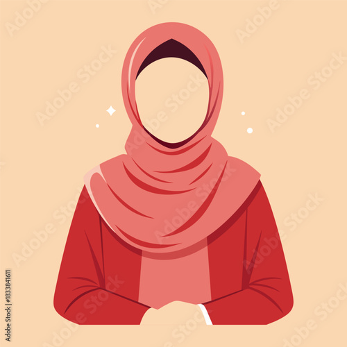 Young Muslim Woman Wearing Hijab