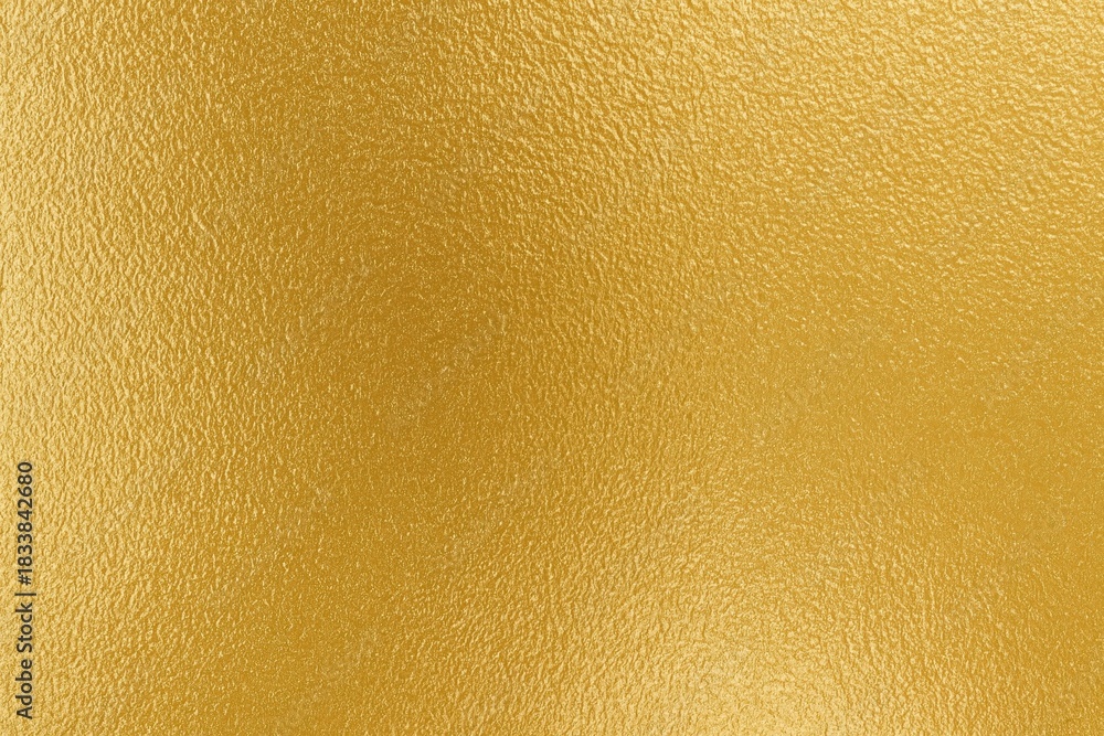 Fototapeta premium Golden metallic foil texture background.