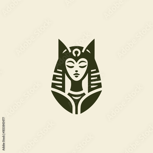 Goddess Bastet Logo
