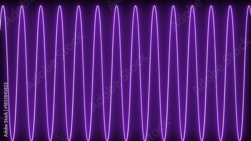 clean neon line slide in animation for overlays.