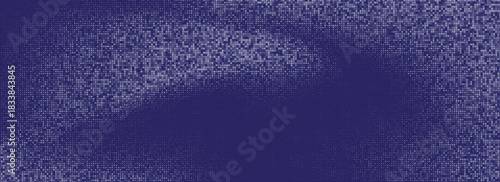 abstract blue grunge dotted halftone gradient texture. Vanishing polka dot background. blue grunge dots background