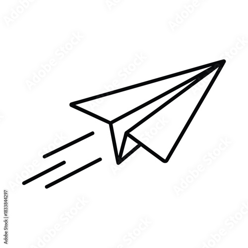 airplane icon vector illustration