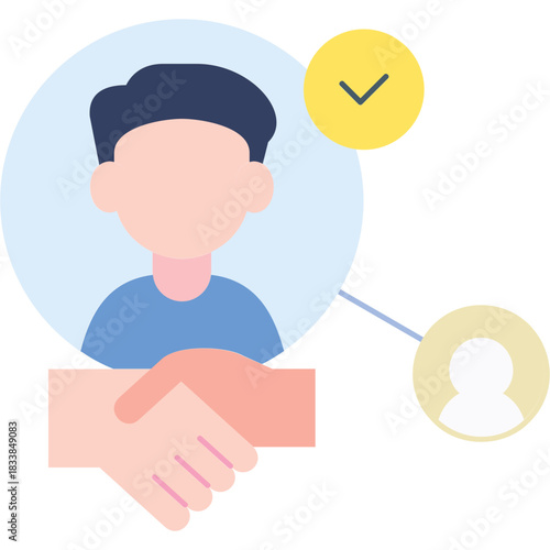 Accept Invitation Illustration