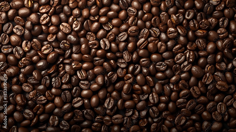 Fototapeta premium roasted coffee beans