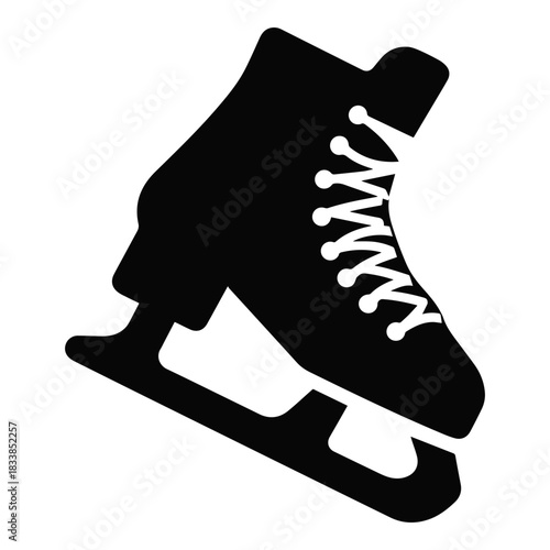 Lace-Up Ice Skate Icon