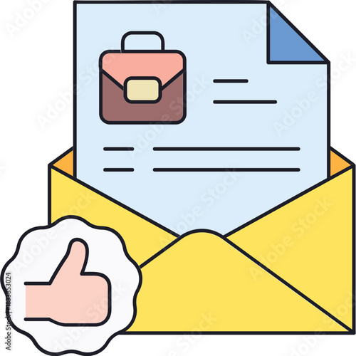 Job Recommendation Sticker