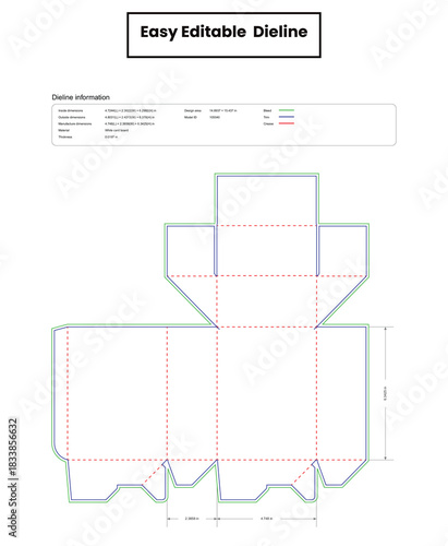 tuck end boxes flip covers dieline template box dieline die lines packaging custom dieline  box cardboard box dieline pizza box dieline printable product packaging layout,
