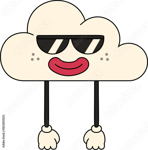 Groovy Cloud Mascot