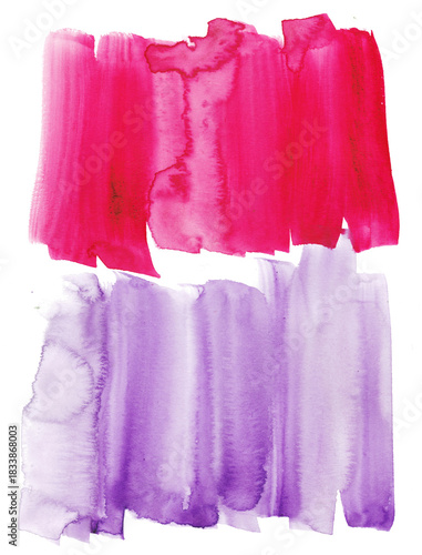 Abstract Watercolour Painting Stain 