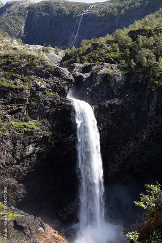 the waterfall of norway