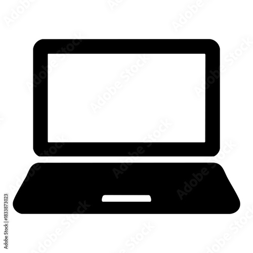 laptop icon, online business and freelancing