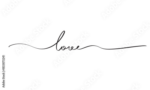 Love heart text font calligraphy hand written lettering script black color object icon love sign symbol decoration happy valentine day love heart wedding banner poster object card greeting valentine 