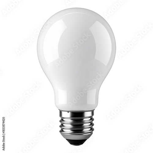 Illuminating Innovation: A radiant, energy-efficient lightbulb glows brightly, symbolizing new ideas and bright concepts. 