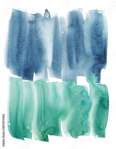 Abstract Watercolour Painting Stain 