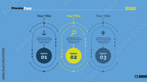 Three Options Slide Template