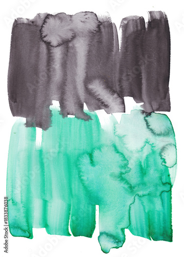Abstract Watercolour Painting Stain 