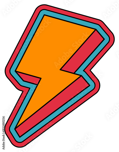 Lightning Bolt Sticker