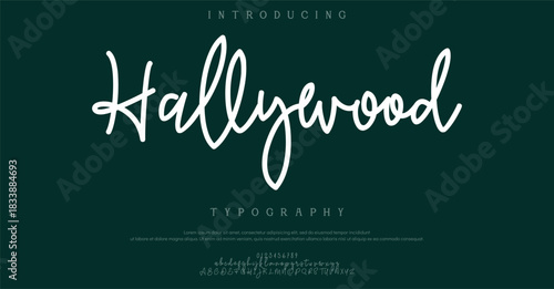 Modern elegant serif font with artistic strokes, perfect for fashion, branding, and editorial design