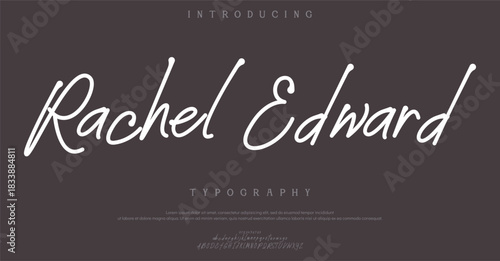 Luxury alphabet letters font. Classic Lettering Minimal Fashion Designs. Typography serif simple wedding logo fonts and number. vector illustration